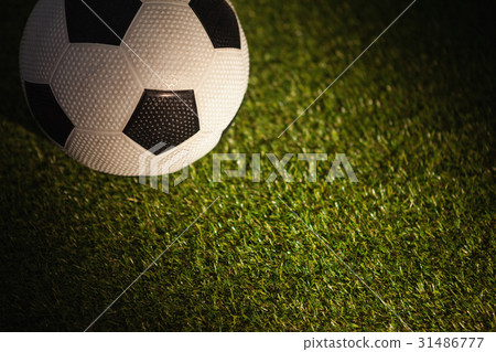 Close up of soccer ball Close up of soccer ball 31486777