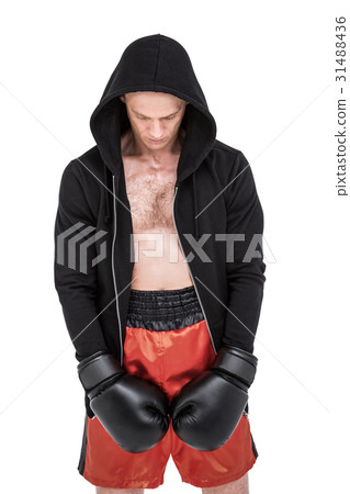 Boxer posing after failure Boxer posing after failure 31488436