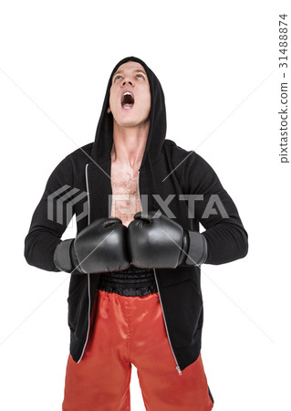 Boxer preparing for the tournament Boxer preparing for the tournament 31488874