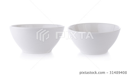 white ceramics bowl isolated on white background white ceramics bowl isolated on white background 31489408