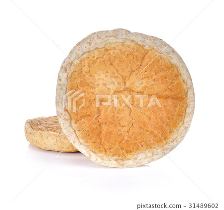 Whole wheat bread on white Whole wheat bread on white 31489602