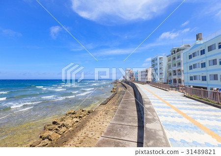 Chatan-cho sandbank Miyagi Coast Chatan-cho sandbank Miyagi Coast 31489821