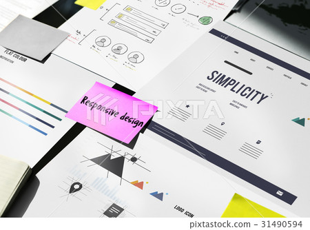 Responsive Web Design Graphic Word Responsive Web Design Graphic Word 31490594