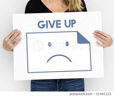 Sadness Fail Problem Recession Down Frustration Icon 31491123