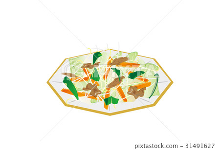 今天用蔬菜炒飯 31491627