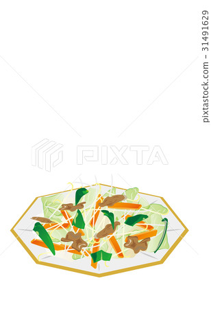 今天用蔬菜炒飯 31491629