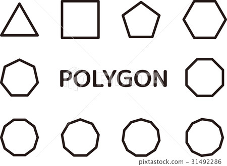 多邊形圖標 31492286