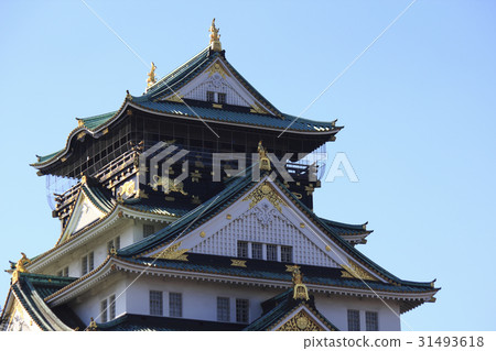 Osaka Castle castle tower 31493618