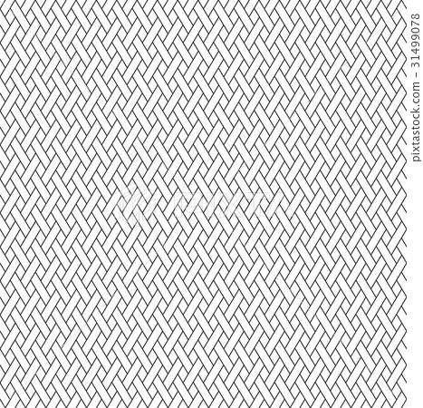 Black and white geometric seamless pattern - Stock Illustration ...