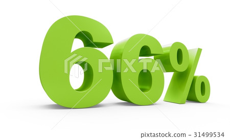 3D rendering green discount 66 percent 31499534