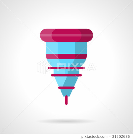 Metal cutter flat color vector icon - Stock Illustration [31502686] - PIXTA