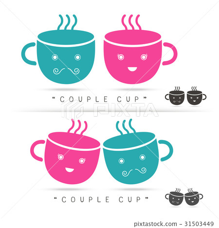 coffee cute cup logo Vector coffee cute cup logo Vector 31503449