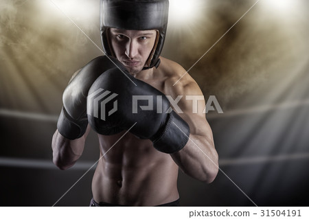 Fighter in the ring Fighter in the ring 31504191