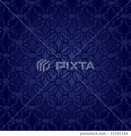Colored Delicate Seamless Flower Pattern in 31505184