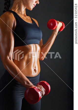Athletic girl 31505414
