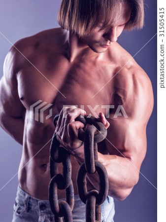 Man with a chain Man with a chain 31505415