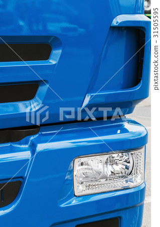 cab and bumper with the headlights of trucks cab and bumper with the headlights of trucks 31505595