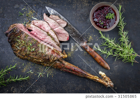 Barbecue Haunch of Venison Barbecue Haunch of Venison 31505865