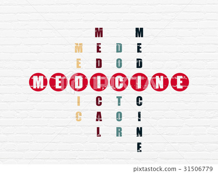 Medicine concept: Medicine in Crossword Puzzle 31506779