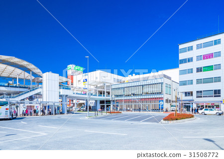 Scenery in Saitama Kawagoe Station West Exit Station Scenery in Saitama Kawagoe Station West Exit Station 31508772