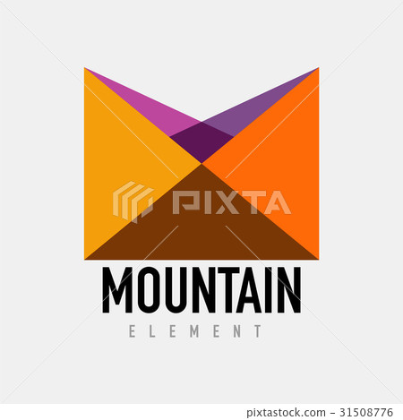 Mountain logo geometric design Mountain logo geometric design 31508776
