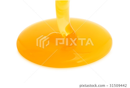 Sweet honey isolated on white background 31509442