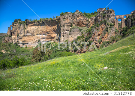 Bridge of Ronda, one of the most famous Bridge of Ronda, one of the most famous 31512778