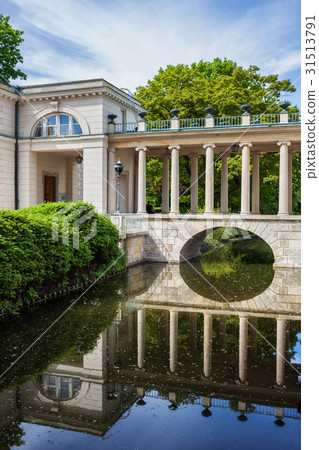 Bridge With Colonnade Over Canal 31513791