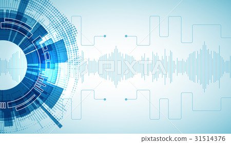 Abstract technology background.  31514376