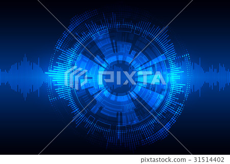 Abstract technology background.  31514402