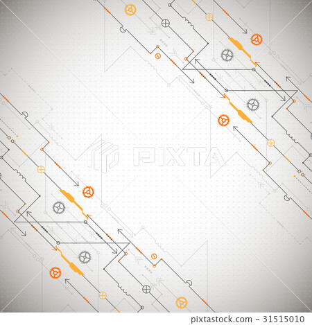 Science template, wallpaper  DNA molecules. 31515010