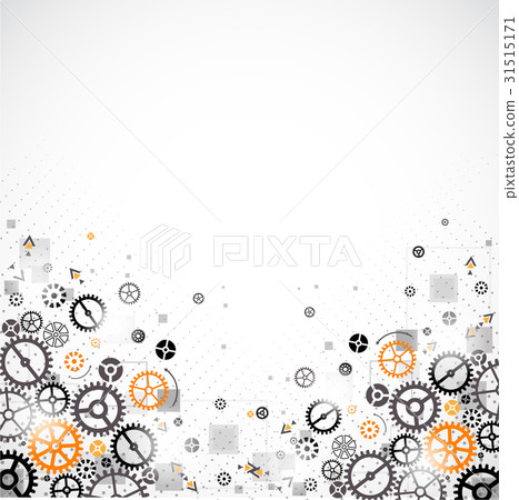 Abstract technology background. Cog wheel theme Abstract technology background. Cog wheel theme 31515171