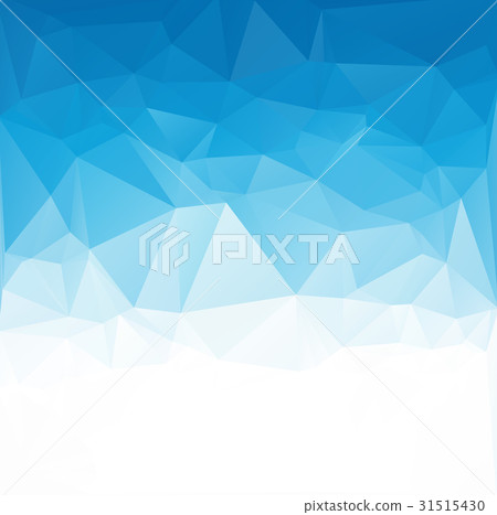 Blue White Polygonal Mosaic Background - Stock Illustration [31515430 ...