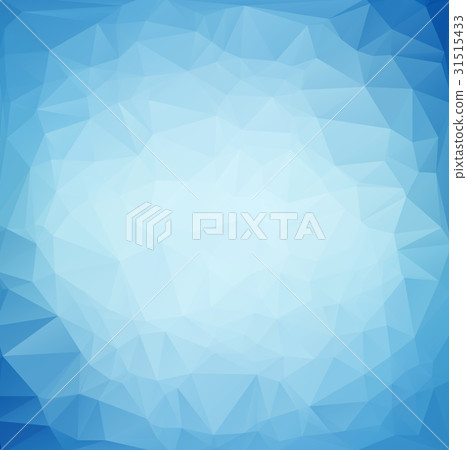 Blue White Polygonal Mosaic Background - Stock Illustration [31515433 ...