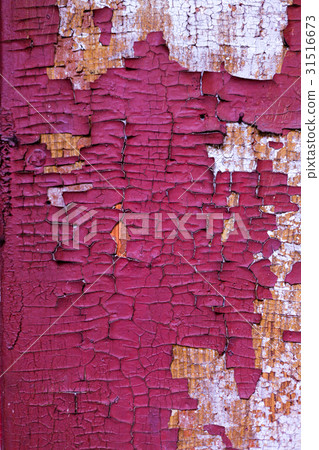 Cracked wall with old layers paint Cracked wall with old layers paint 31516673