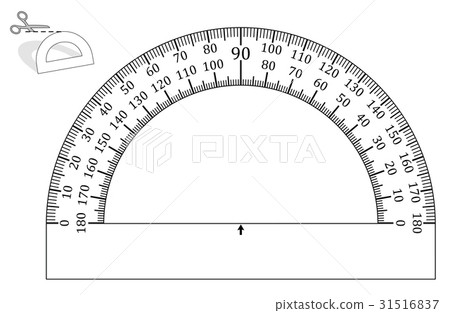 Protractor Template Paper Model Protractor Template Paper Model 31516837