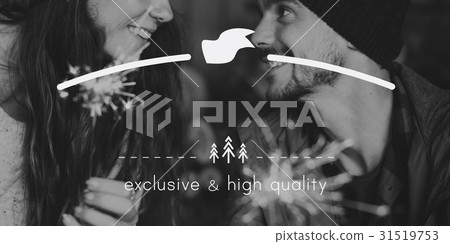 High Quality Brand Badge Banner Copy Space 31519753