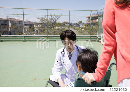 Medical image Wheelchair physician elementary school nurse 31521080