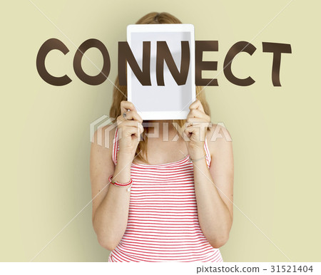 Connect Social Media Communication Words 31521404