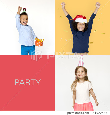 Collection of people with smiling happiness festive 31522464