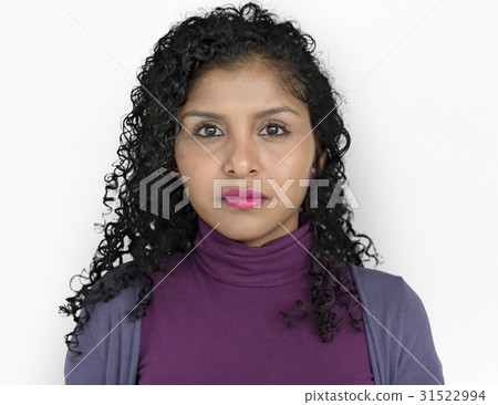Lady Posing Studio Neutral Focused Lady Posing Studio Neutral Focused 31522994