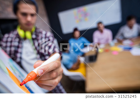 Group of designers working on project 31525245