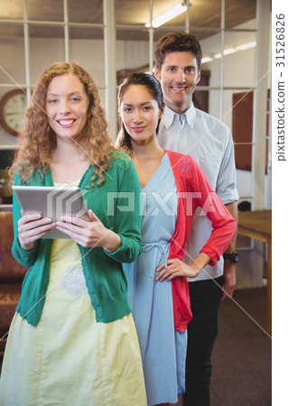 Business people posing together Business people posing together 31526826