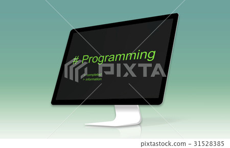 Programming computer language coding settlement... - Stock Illustration ...