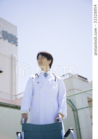 醫療圖像輪椅醫生 醫療圖像輪椅醫生 31528954
