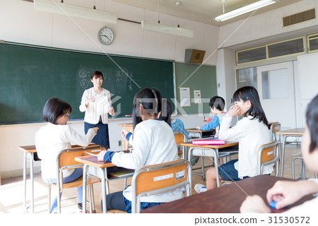 Elementary school, classroom image, lesson image 31530572