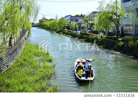 Yanagawa Landscape Down stream Yanagawa Landscape Down stream 31531816