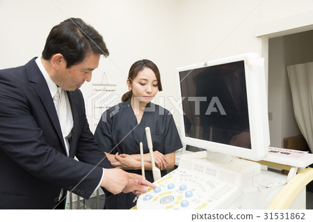 Obstetrics and gynecology Cervical cancer examination MR 31531862
