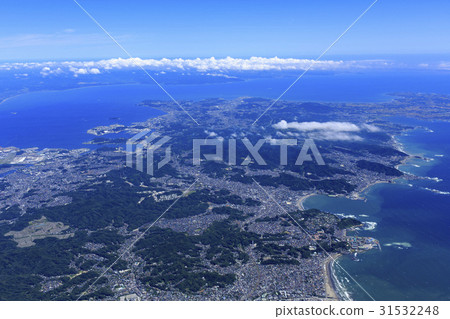 Miura Peninsula / Aerial view 31532248