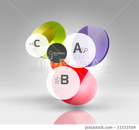Vector circle infographics 31533504